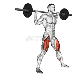 Side Split Squat demonstration