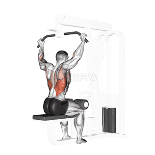 Cable Rear Pulldown demonstration
