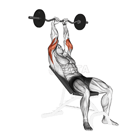 Incline Triceps Extension demonstration