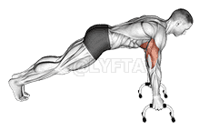 Push-up  demonstration