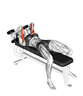 Dumbbell Lying Alternate Extension  demonstration