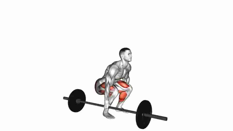 Thumbnail for the video of exercise: Barbell One Arm Side Deadlift