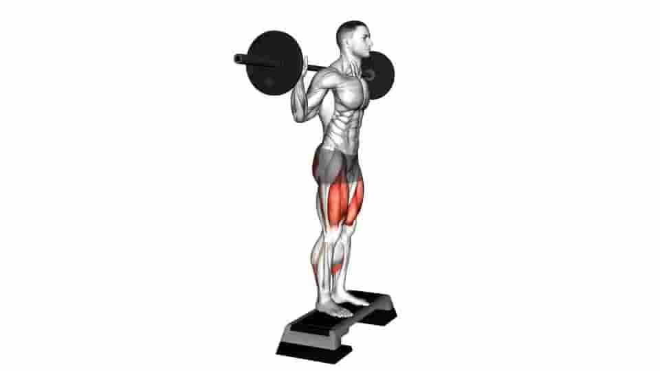 Thumbnail for the video of exercise: Barbell Rear Lunge 