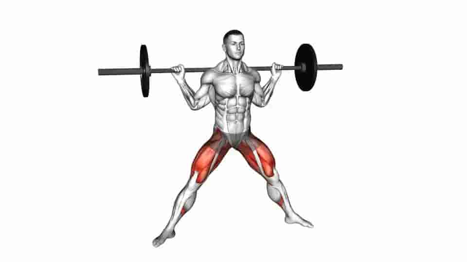 Thumbnail for the video of exercise: Side Split Squat