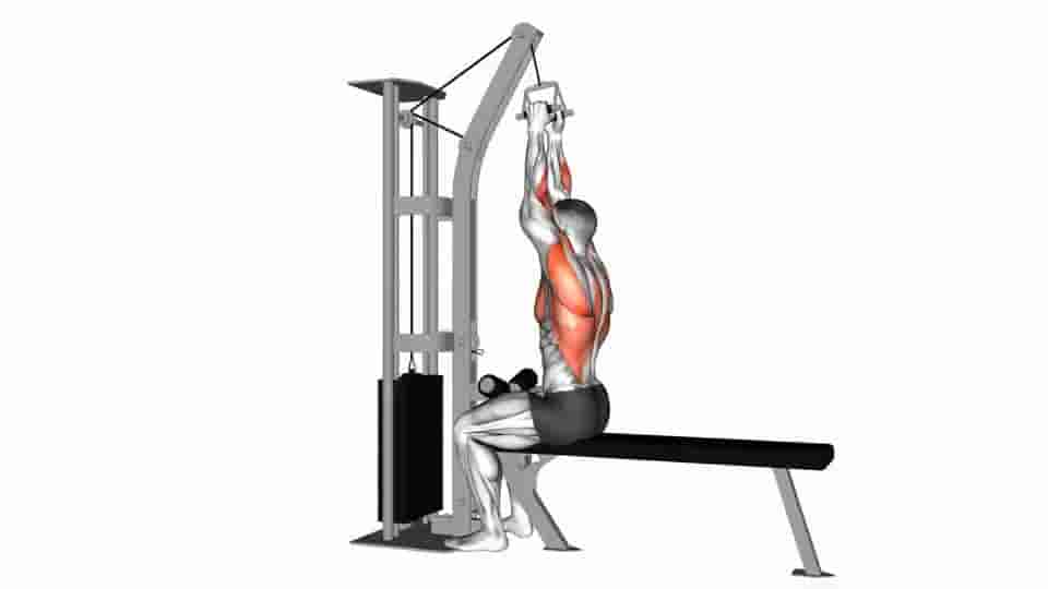 Thumbnail for the video of exercise: Cable Seated High Row 