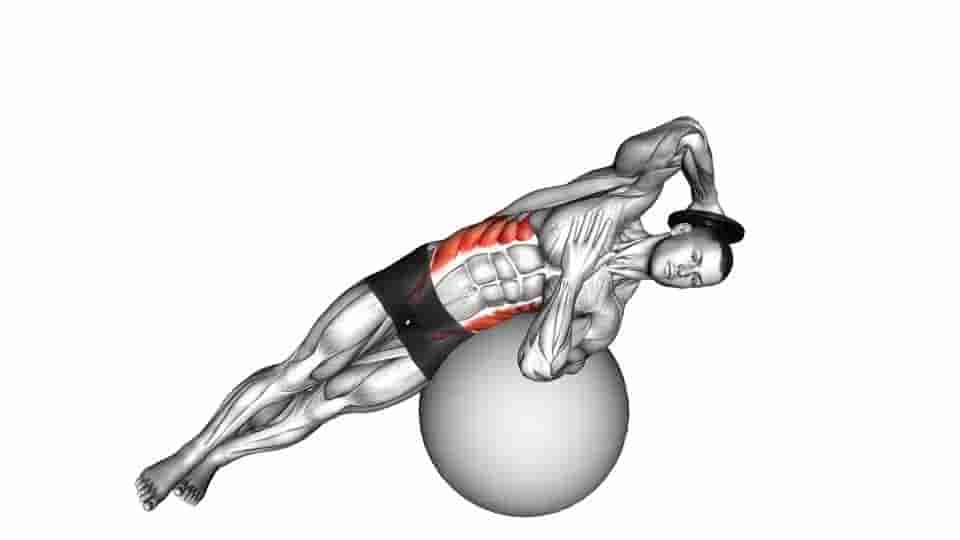 Thumbnail for the video of exercise: Weighted Side Bend 