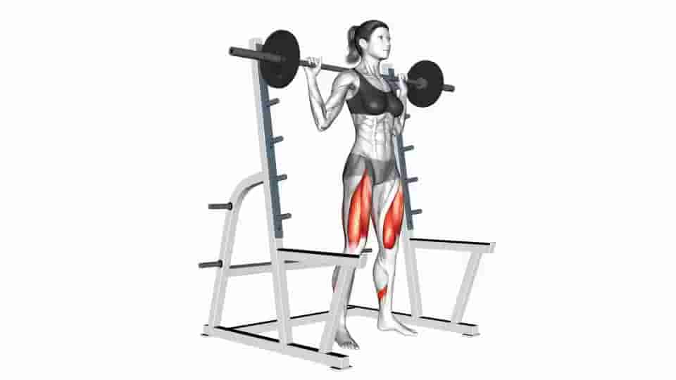 Thumbnail for the video of exercise: Barbell Full squat 