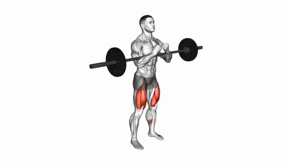 Thumbnail for the video of exercise: full Zercher Squat