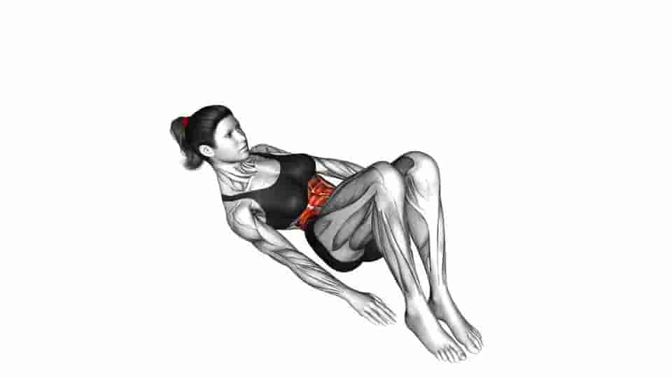 Thumbnail for the video of exercise: Alternate Heel Touchers 