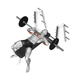 Lying Close-grip Press