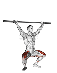 Barbell Overhead Squat