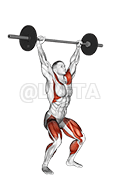 Barbell Power Snatch