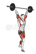 Barbell Split Jerk
